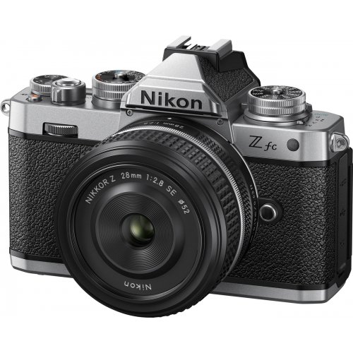 Беззеркальный фотоаппарат Nikon Z fc Kit (28mm) (VOA090K001) Black купить в Украине | Telemart фото