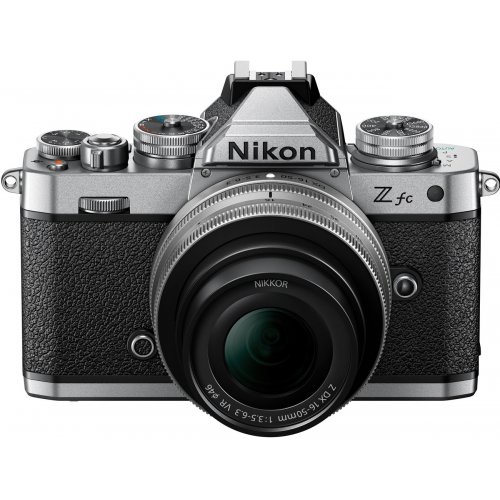 Беззеркальный фотоаппарат Nikon Z fc Kit (16-50mm) VR (VOA090K002) Black купить в Украине | Telemart фото