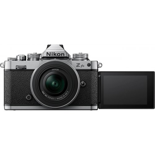 Беззеркальный фотоаппарат Nikon Z fc Kit (16-50mm) VR (VOA090K002) Black купить в Украине | Telemart фото