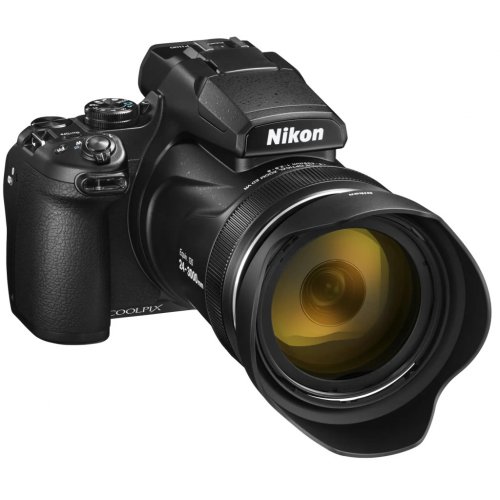 Компактний фотоапарат Nikon Coolpix P1100 (VQA170EA) Black купити в Україні | Telemart фото