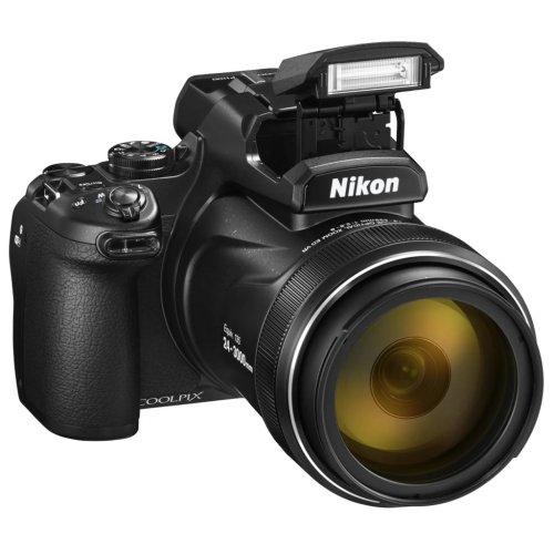 Компактний фотоапарат Nikon Coolpix P1100 (VQA170EA) Black купити в Україні | Telemart фото