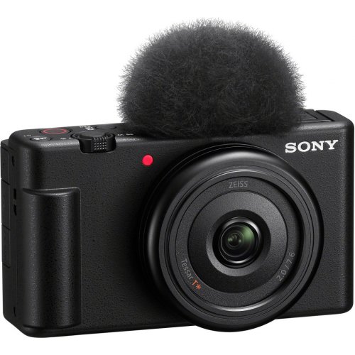 Компактний фотоапарат Sony ZV-1F (ZV1FB.CE3) Black купити в Україні | Telemart фото