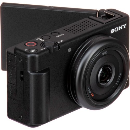 Компактний фотоапарат Sony ZV-1F (ZV1FB.CE3) Black купити в Україні | Telemart фото