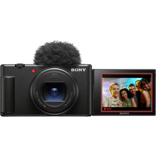 Компактний фотоапарат Sony ZV-1M2 (ZV1M2B.CE3) Black купити в Україні | Telemart фото