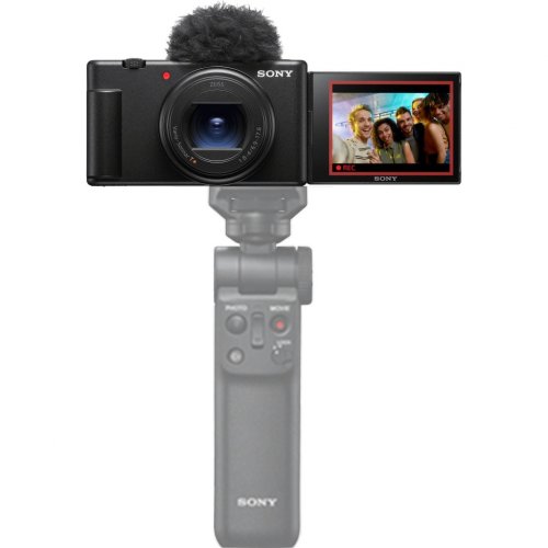 Компактний фотоапарат Sony ZV-1M2 (ZV1M2B.CE3) Black купити в Україні | Telemart фото