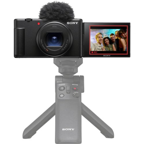 Компактний фотоапарат Sony ZV-1M2 (ZV1M2B.CE3) Black купити в Україні | Telemart фото