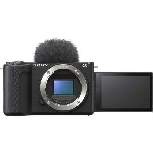Бездзеркальний фотоапарат Sony ZV-E10 II Body (ZVE10M2B.CEC) Black купити в Україні | Telemart фото