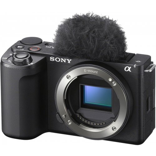 Бездзеркальний фотоапарат Sony ZV-E10 II Body (ZVE10M2B.CEC) Black купити в Україні | Telemart фото