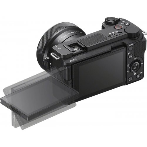 Бездзеркальний фотоапарат Sony ZV-E10 II Body (ZVE10M2B.CEC) Black купити в Україні | Telemart фото