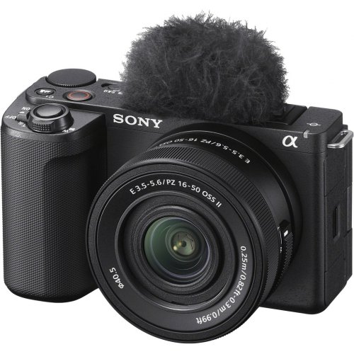 Бездзеркальний фотоапарат Sony ZV-E10 II Kit (16-50mm) (ZVE10M2KB.CEC) Black купити в Україні | Telemart фото