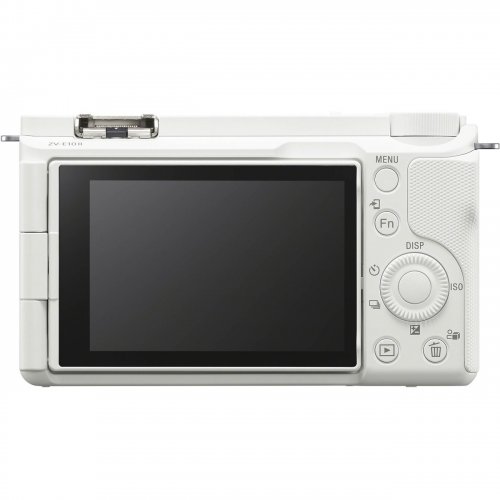 Бездзеркальний фотоапарат Sony ZV-E10 II kit (16-50mm) (ZVE10M2KW) White купити в Україні | Telemart фото