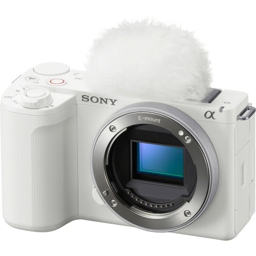 Бездзеркальний фотоапарат Sony ZV-E10 II Body (ZVE10M2W.CEC) White купити в Україні | Telemart фото