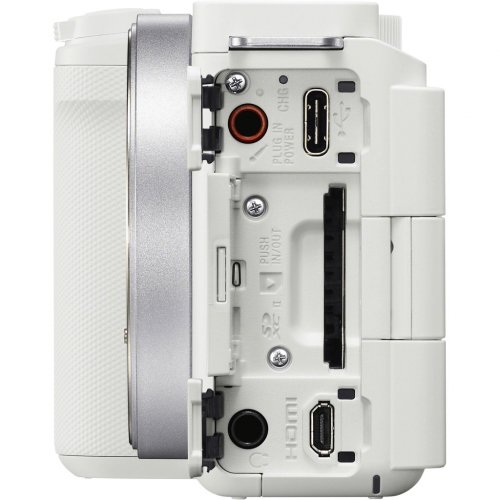Бездзеркальний фотоапарат Sony ZV-E10 II Body (ZVE10M2W.CEC) White купити в Україні | Telemart фото