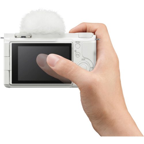 Бездзеркальний фотоапарат Sony ZV-E10 II Body (ZVE10M2W.CEC) White купити в Україні | Telemart фото