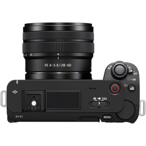 Бездзеркальний фотоапарат Sony ZV-E1 Kit (28-60mm) (ZVE1LB.CEC) Black купити в Україні | Telemart фото
