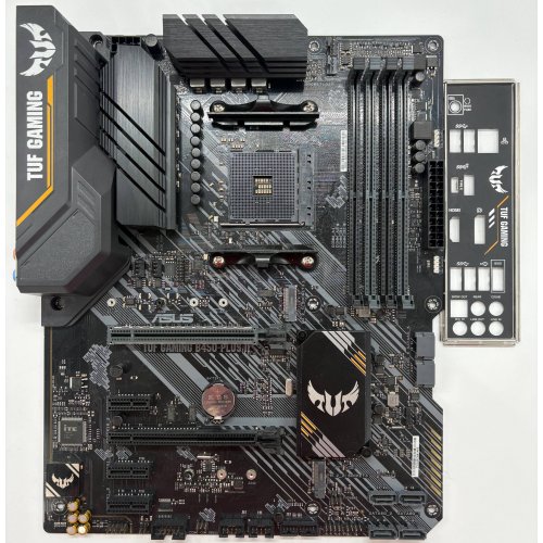 Материнська плата Asus TUF GAMING B450-PLUS II (sAM4, AMD B450) (Відновлено продавцем, 894593) купити в Україні: Київ, Львів, Хмельницький, Тернопіль, Івано-Франківськ | Перевірка сумісності, низька ціна, відгуки, характеристики від TELEMART фото