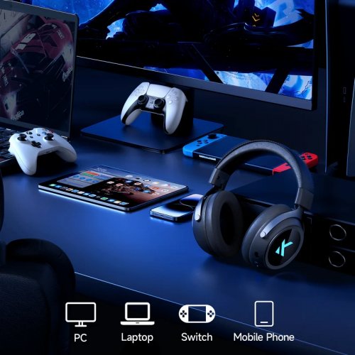 Наушники MCHOSE X9 Wireless (HW-X9-3) Rose Red купить в Украине | Telemart фото