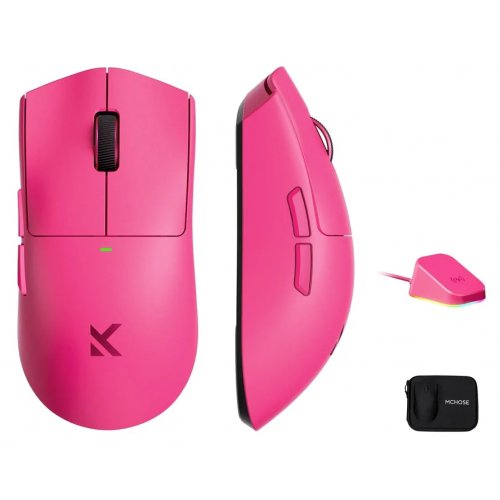 Мышка MCHOSE K7 Ultra Wireless (MC-K7-6) Rose Red купить в Украине | Telemart фото