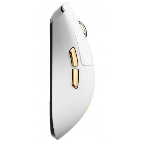 Мышка MCHOSE K7 Ultra Wireless (HW-K7-11) White/Gold купить в Украине | Telemart фото