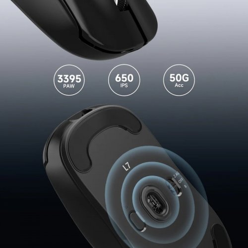 Мышка MCHOSE L7 Pro Wireless (HW-L7-3KH) White купить в Украине | Telemart фото