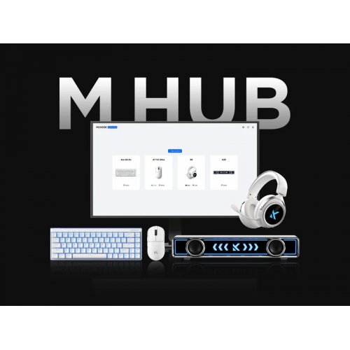 Мышка MCHOSE A7 V2 Ultra Wireless (MC-A7V2-5) Black купить в Украине | Telemart фото