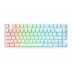 Клавіатура MCHOSE Jet 75 RGB Hall Effect Kailh Magnetic God Switch (HW-JET75-9) White Topographic