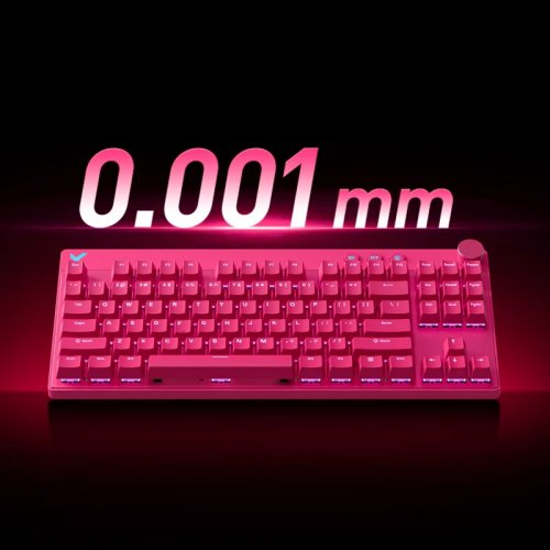 Клавіатура MCHOSE Mix 87 RGB Hall Effect Mount Tai Magnetic Switch GT (MC-MIX87-7) White купити в Україні | Telemart фото