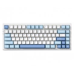 Клавіатура MCHOSE G75 Pro RGB Mechanical Cabbage Tofu Switch V2 Wireless (MC-G75-4A) Blue