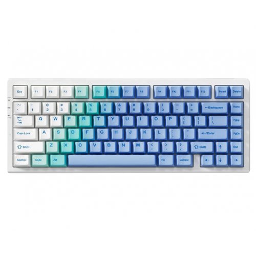Клавіатура MCHOSE G75 Pro RGB Mechanical Matcha Latte Switch V2 Wireless (MC-G75-12A) Arctic Snow купити в Україні | Telemart фото