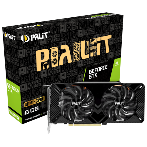 Видеокарта Palit GeForce GTX 1660 SUPER GamingPro Dual 6144MB (NE6166S018J9-1160A) (Восстановлено продавцом, 894671) купить в Украине: Киев, Днепр, Харьков, Одесса  | Проверка совместимости, низкая цена, отзывы, характеристики от TELEMART фото