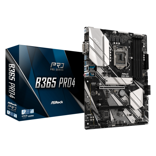 Материнська плата AsRock B365 Pro4 (s1151-V2, Intel B365) (Відновлено продавцем, 894675) купити в Україні: Київ, Львів, Хмельницький, Тернопіль, Івано-Франківськ | Перевірка сумісності, низька ціна, відгуки, характеристики від TELEMART фото