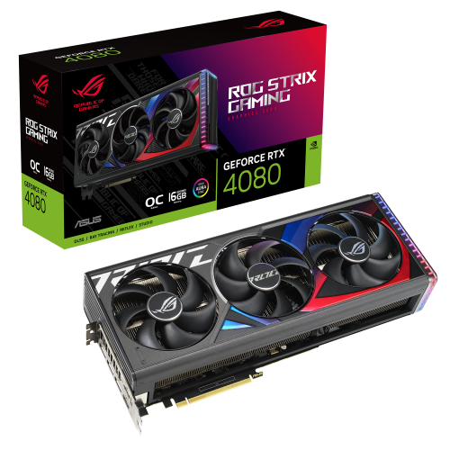 Видеокарта Asus ROG Strix GeForce RTX 4080 OC 16384MB (ROG-STRIX-RTX4080-O16G-GAMING) (Восстановлено продавцом, 894887) купить в Украине: Киев, Днепр, Харьков, Одесса  | Проверка совместимости, низкая цена, отзывы, характеристики от TELEMART фото