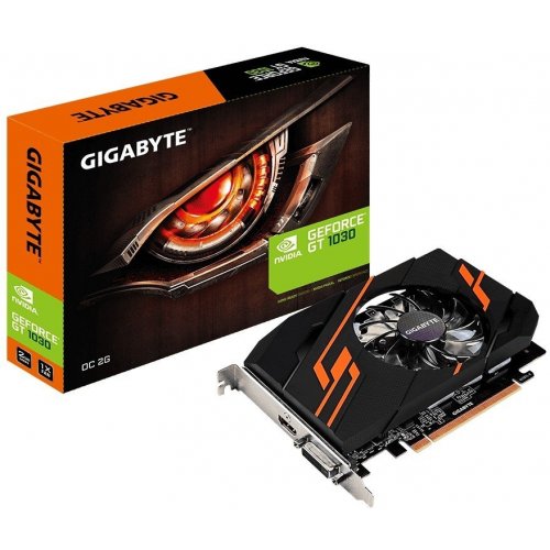 Відеокарта Gigabyte GeForce GT 1030 OC 2048MB (GV-N1030OC-2GI) (Відновлено продавцем, 894910) купити в Україні: Київ, Львів, Хмельницький, Тернопіль, Івано-Франківськ | Перевірка сумісності, низька ціна, відгуки, характеристики від TELEMART фото