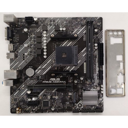 Материнська плата Asus PRIME A520M-K (sAM4, AMD A520) (Відновлено продавцем, 894918) купити в Україні | Telemart фото