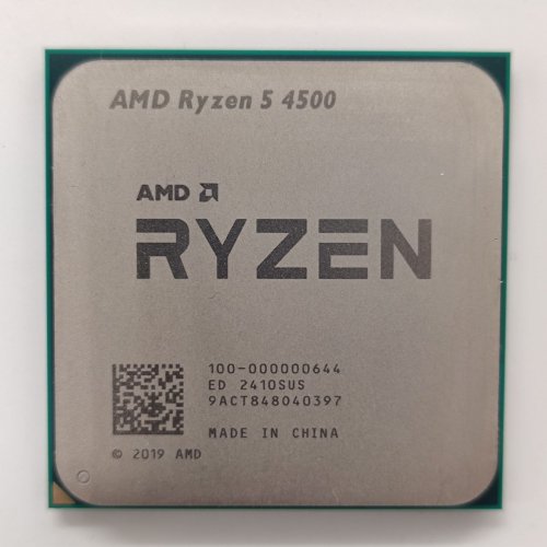 Процесор AMD Ryzen 5 4500 3.6(4.1)GHz 8MB sAM4 Tray (100-000000644) (Відновлено продавцем, 894921) купити в Україні: Київ, Львів, Хмельницький, Тернопіль, Івано-Франківськ | Перевірка сумісності, низька ціна, відгуки, характеристики від TELEMART фото