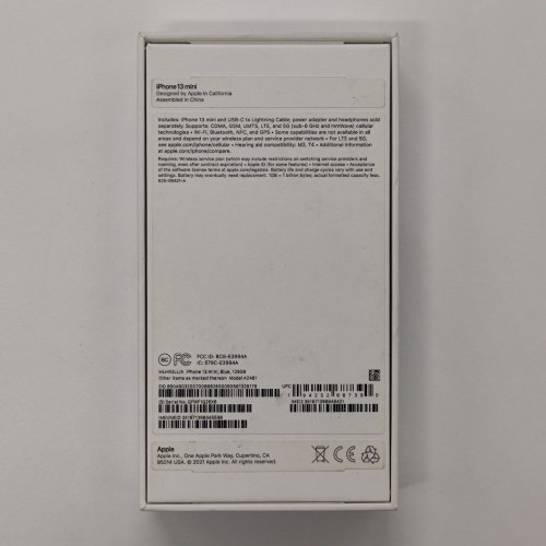 Смартфон Apple iPhone 13 Mini 128GB (MLHR3LL/A) Blue (Восстановлено продавцом, 894984) купить в Украине: Киев, Днепр, Харьков, Одесса  | Низкая цена, отзывы, характеристики от TELEMART фото