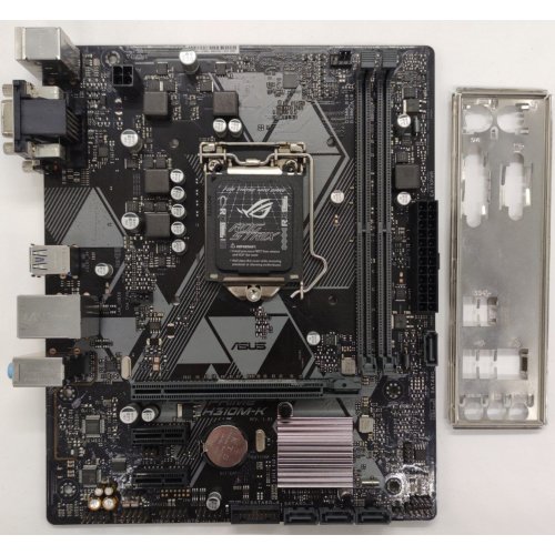 Материнская плата Asus PRIME H310M-K (s1151-v2, Intel H310) (Восстановлено продавцом, 895120) купить в Украине: Киев, Днепр, Харьков, Одесса  | Проверка совместимости, низкая цена, отзывы, характеристики от TELEMART фото