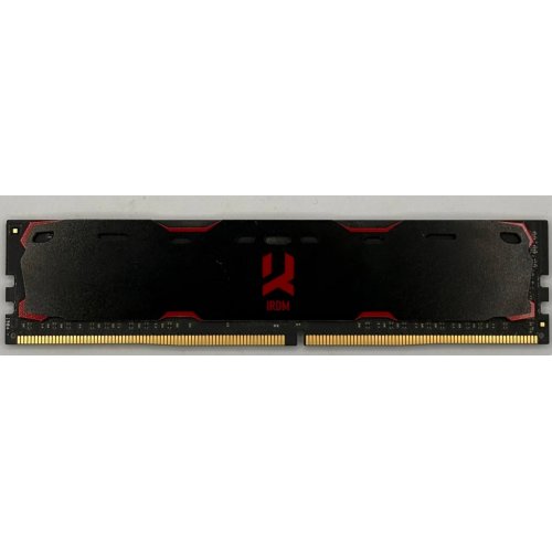 Озу GoodRAM DDR4 8GB 3200Mhz IRDM X Black (IR-X3200D464L16SA/8G) (Восстановлено продавцом, 895161) купить в Украине: Киев, Днепр, Харьков, Одесса  | Проверка совместимости, низкая цена, отзывы, характеристики от TELEMART фото