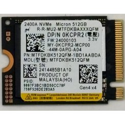 Ssd-диск Micron 2400 512GB M.2 (2230 PCI-E) (MTFDKBK512QFM) (Відновлено продавцем, 895169)