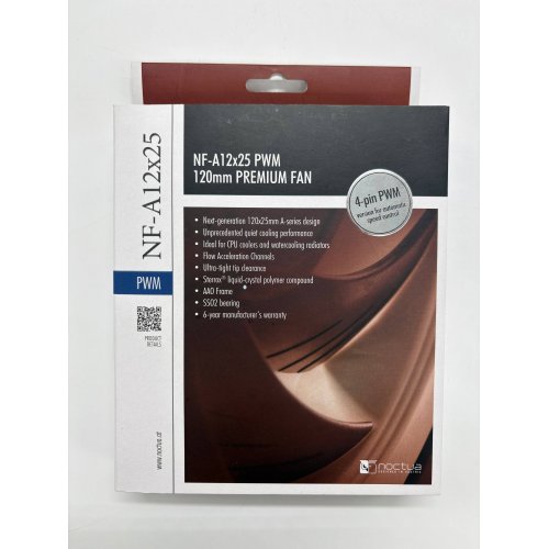 Кулер для корпуса Noctua NF-A12x25 PWM (Відновлено продавцем, 895190) купити в Україні | Telemart фото