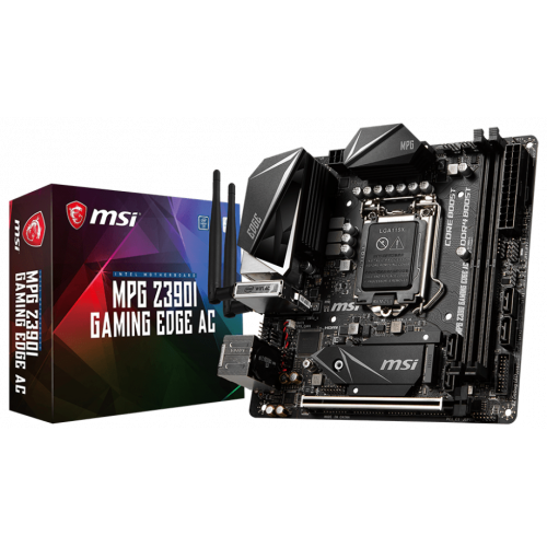 Photo Motherboard MSI MPG Z390I GAMING EDGE AC (s1151-v2, Intel Z390)