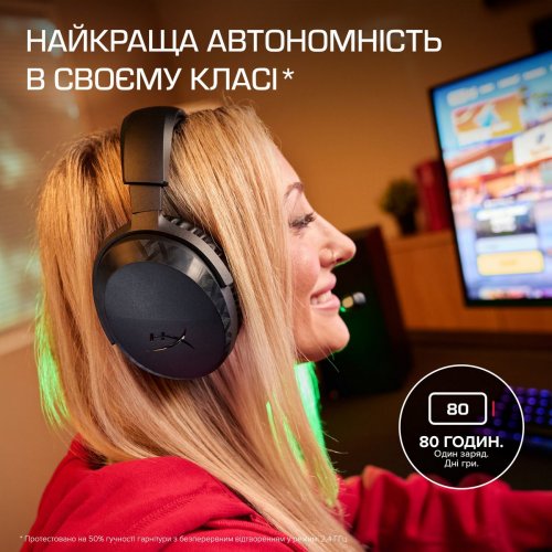 Наушники HyperX Cloud Stinger 3 Wireless (BS1T8AA) Black купить в Украине | Telemart фото