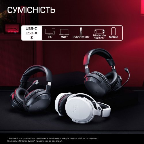 Наушники HyperX Cloud Stinger 3 Wireless (BS1T8AA) Black купить в Украине | Telemart фото