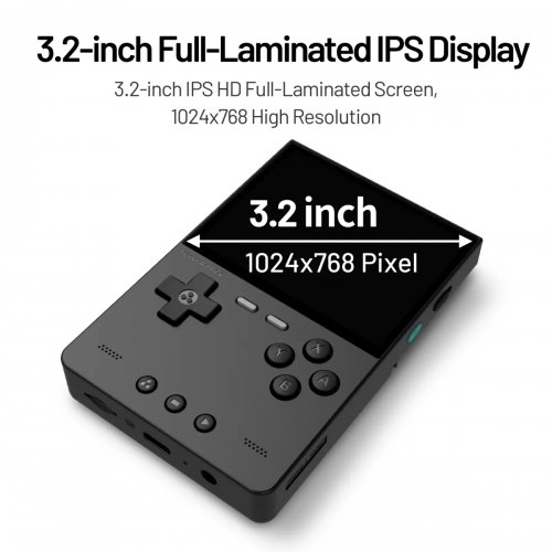 Портативная игровая консоль Data Frog Trimui Brick 64GB Black купить в Украине | Telemart фото