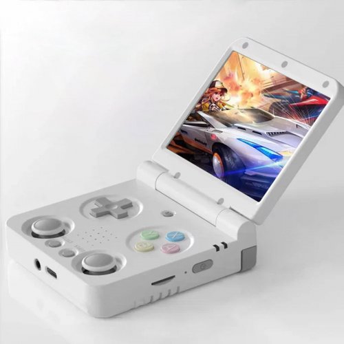 Портативная игровая консоль Data Frog Miyoo Flip V2 64GB White купить в Украине | Telemart фото