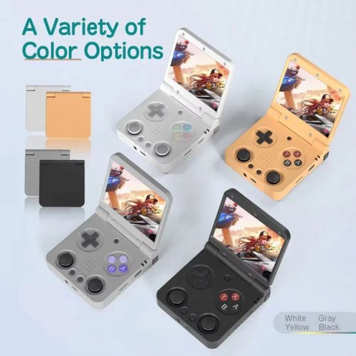 Портативная игровая консоль Data Frog Miyoo Flip V2 64GB White купить в Украине | Telemart фото
