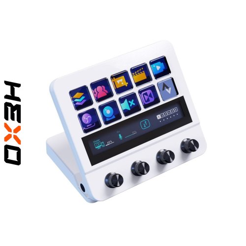 Контроллер для стриминга HEXO Stream Dock N4 White купить в Украине | Telemart фото