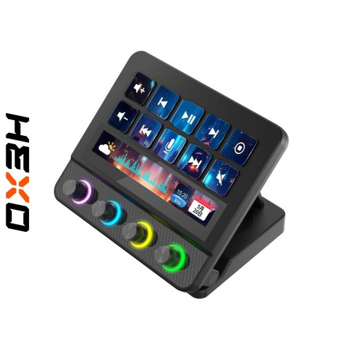 Контроллер для стриминга HEXO Stream Dock N4 Pro Black купить в Украине | Telemart фото