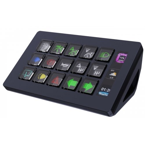 Контроллер для стриминга HEXO Stream Dock 293S Black купить в Украине | Telemart фото
