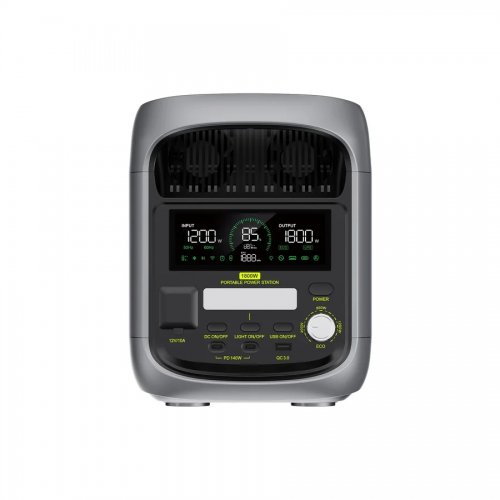 Зарядна станція Fossibot F1800 1800W 1024Wh Black купити в Україні | Telemart фото